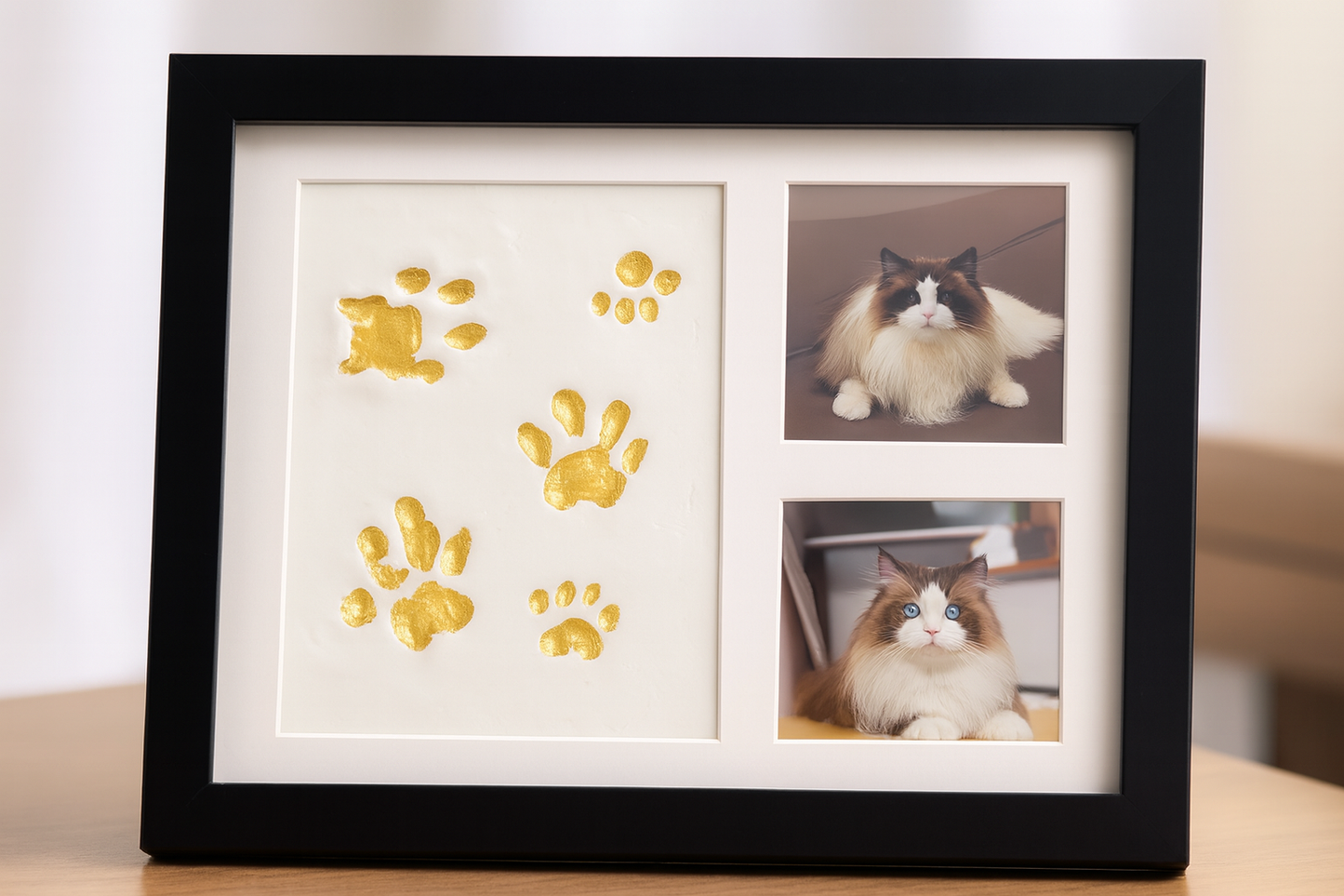 Companion Paws & Photo Frame: Clay Imprint