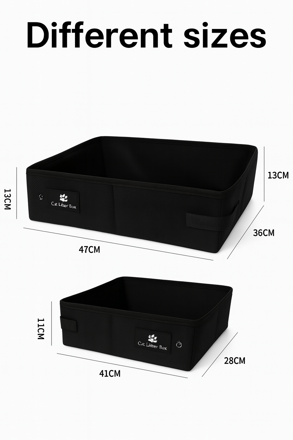 Leak-Proof Portable Cat Litter - Carrier Outdoor Collapsible