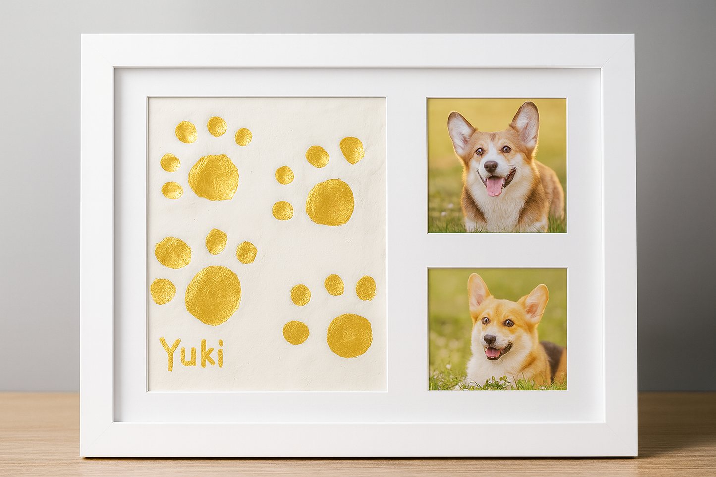 Companion Paws & Photo Frame: Clay Imprint