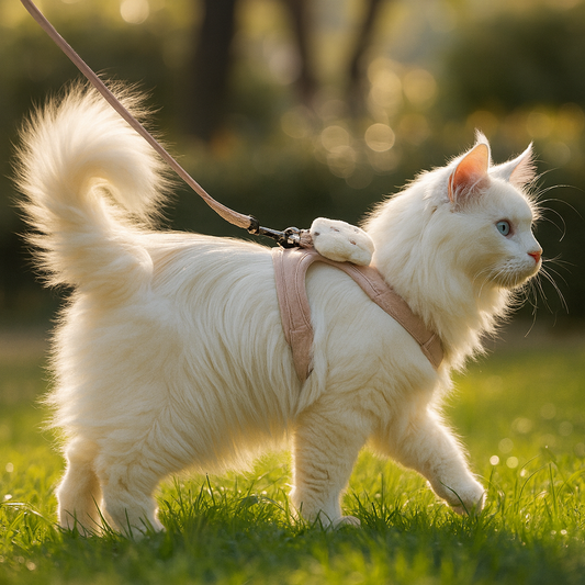 Escape-Proof Cat Harness & Leash Safety Adjustable