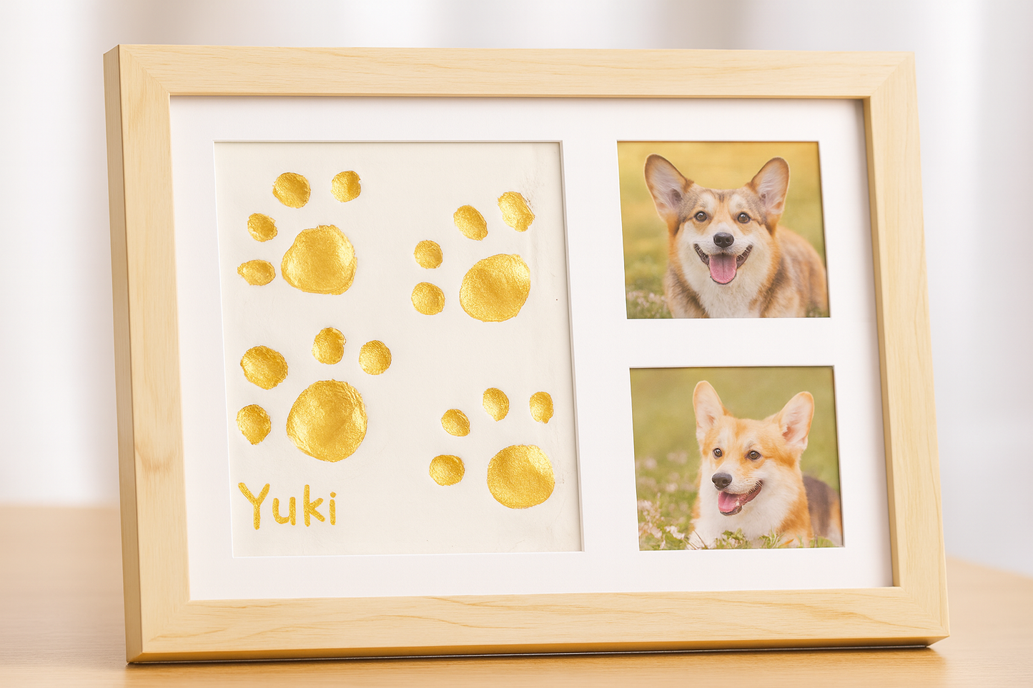 Companion Paws & Photo Frame: Clay Imprint