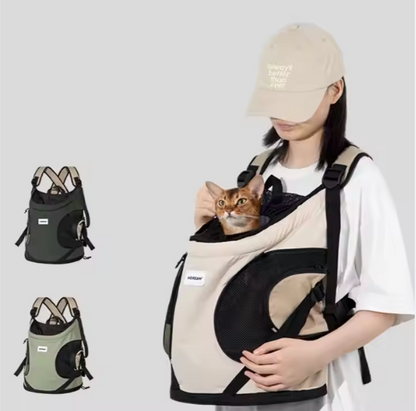 Hi-Dream - Outdoor Pet Carrier Bag Breathable for Small Dogs and Cats
