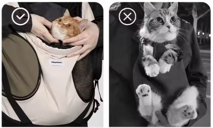 Hi-Dream - Outdoor Pet Carrier Bag Breathable for Small Dogs and Cats